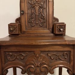 Antique phone table 