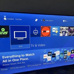 65’ And PS4  For Sell 