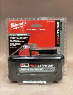 Milwaukee M18 HIGH OUTPUT Battery XC6.0.  Brand NEW .