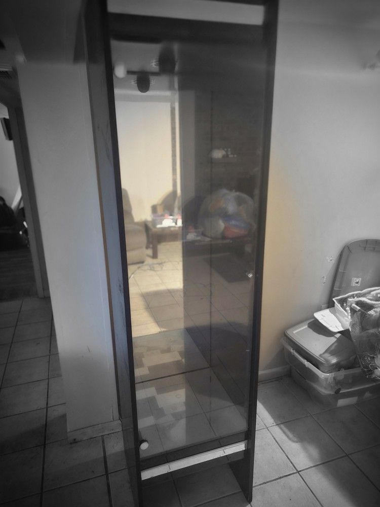 Glass And Wood  Cabinets