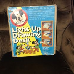 Mickey Mouse club light up drawing desk
