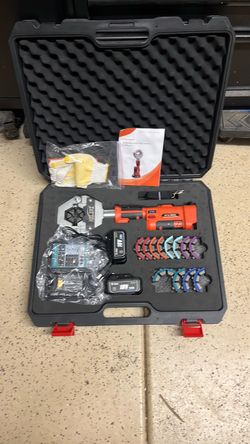 18V Cordless Electric Tube Bender Kit