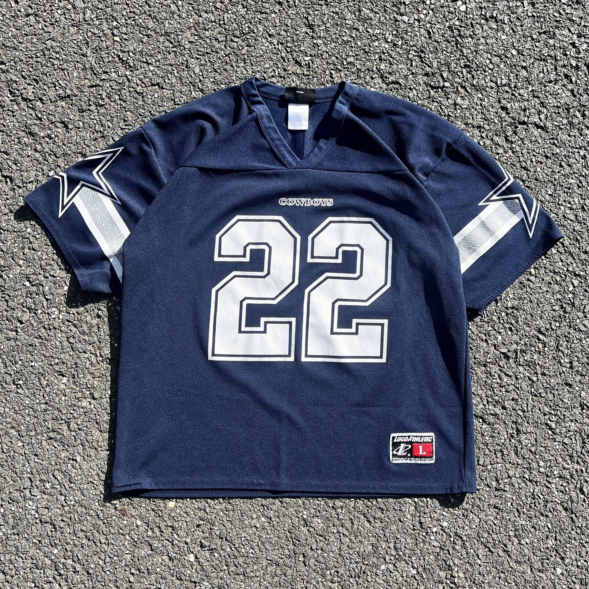 Vintage Logo Athletic Emmitt Smith Dallas Cowboys Jersey