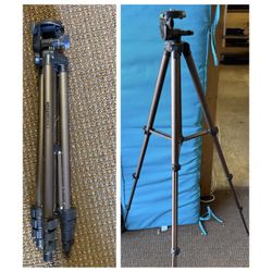 Amazon Basics 50” Lightweight Portable Camera Mount Tripod Stand, no bag. See all pics 