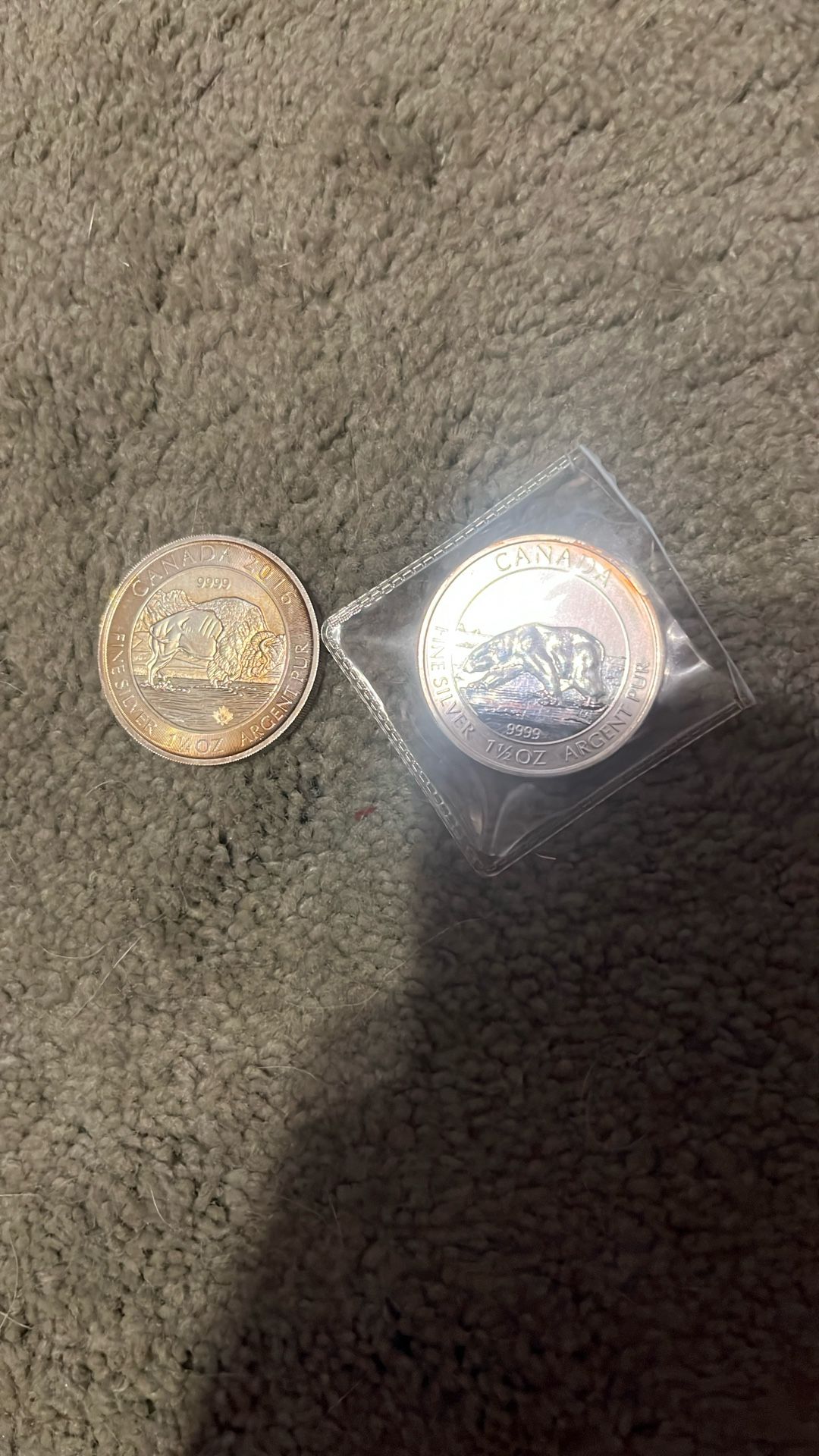 Two Silver Rounds