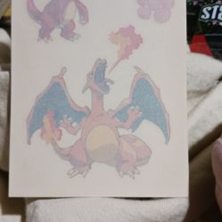 2000 Merlin Charizard Tatoo 