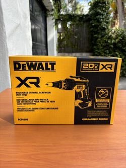 DEWALT XR BRUSHLESS DRYWALL SCREWGUN ( Dcf630b )