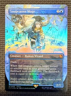 Snapcaster Mage (Borderless) Chocobo Track Foil #469