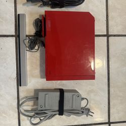 Red Nintendo Wii