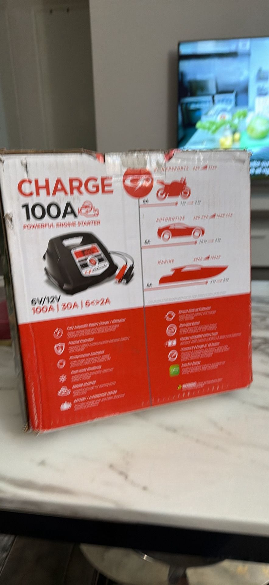 Schumacher Electric SC1564 fully automatic battery charger and engine starter.