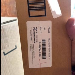 2015-2019 Subaru Legacy Sedan And Outback Left Front Weatherstrip Molding 