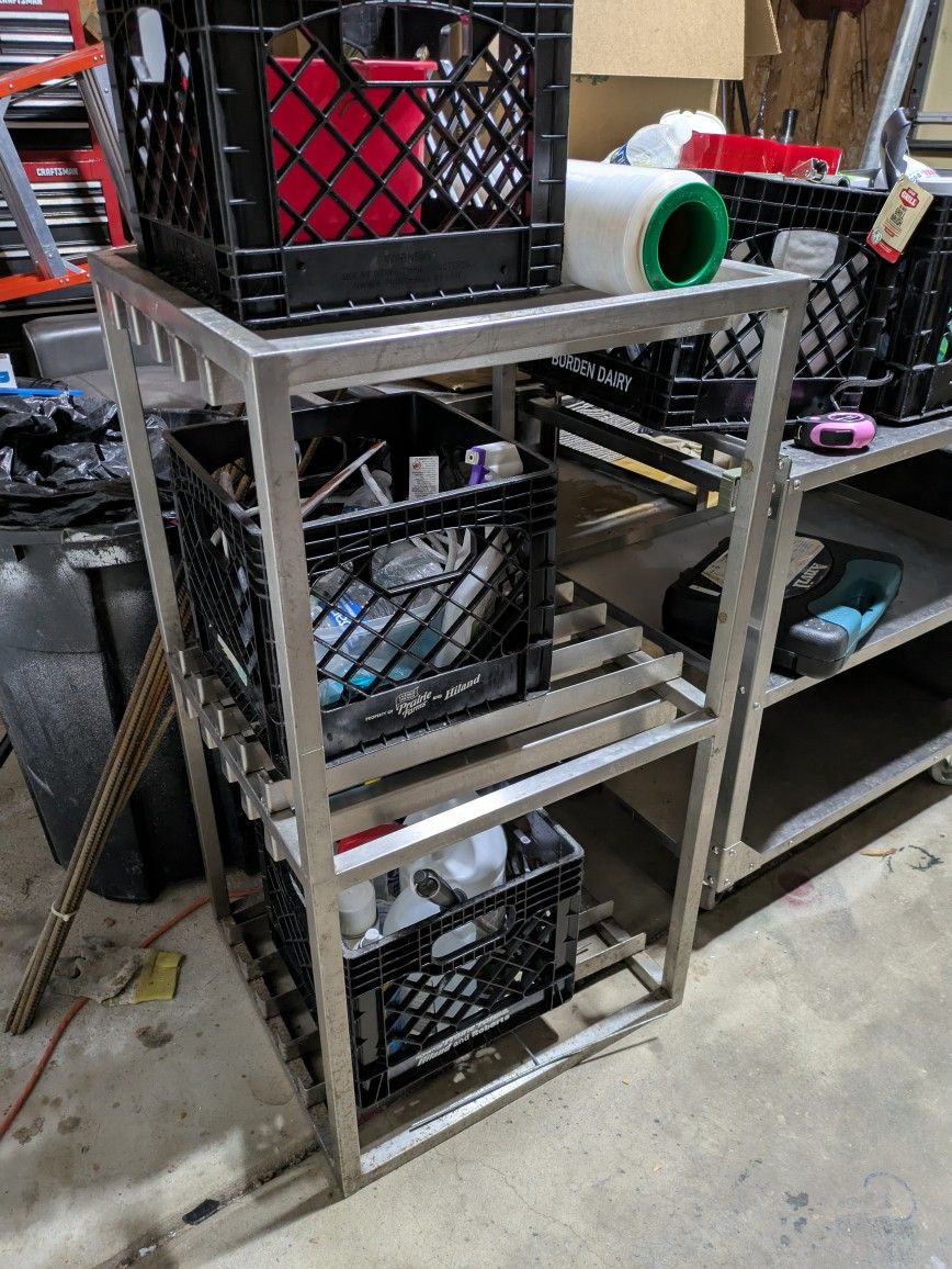 Catering Hotel Pan Rack - Stainless Steel