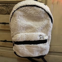 Victoria’s Secret PINK Used Sherpa Backpack 