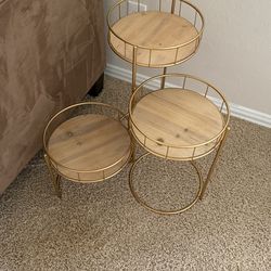 Three Tiered Side Table,