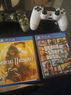 PS4 Games and Controllers Bundle