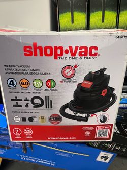 Shop-Vac 4-Gallon 6 HP Corded Wet/Dry Shop Vacuum with Accessories Included