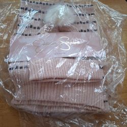 JS hat and scarf set