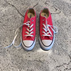 Converse Pink Sneakers Size 6