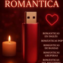 ❤️🎶 Colección Romántica en USB de 16GB 🎶❤️
Los éxitos que tocan el corazón, clásicos y actuales, ¡todo en un solo USB!
💖 Perfecto para escuchar en