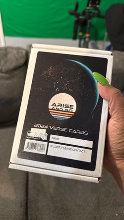 Arise and Go 2024 Verse Cards