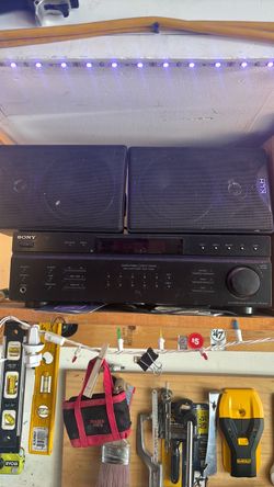 Sony receiver jbl speakers