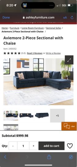2 piece sectional