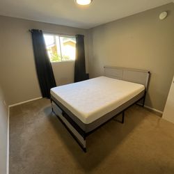 Queen Mattress bed frame Included 