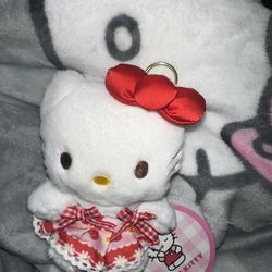 Hello Kitty Plush Keychain