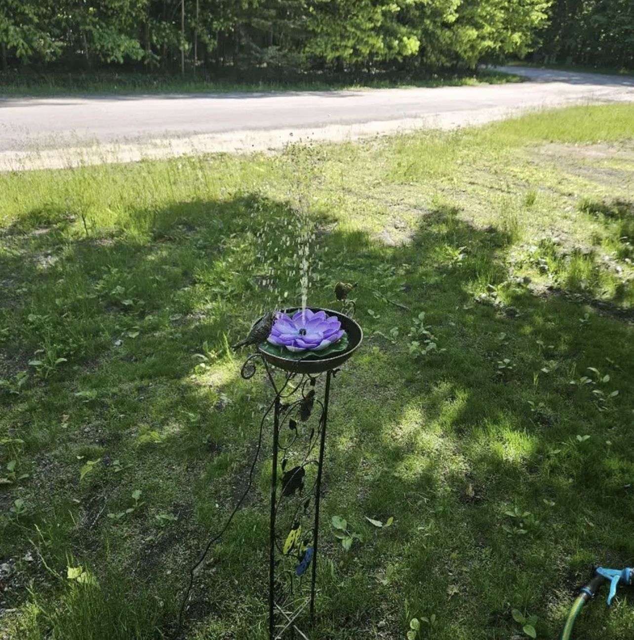 1 Set 1.2W Mini Lotus Solar Fountain