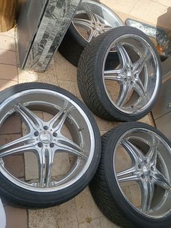 4 rines 22" para charger 2008
