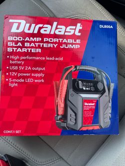 800- AMP Duralast jump starter