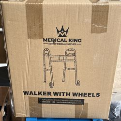 Walker with wheels