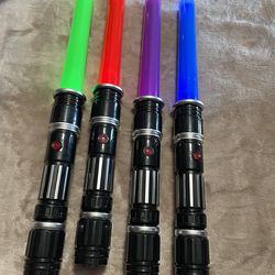 Lightsaber swords light up