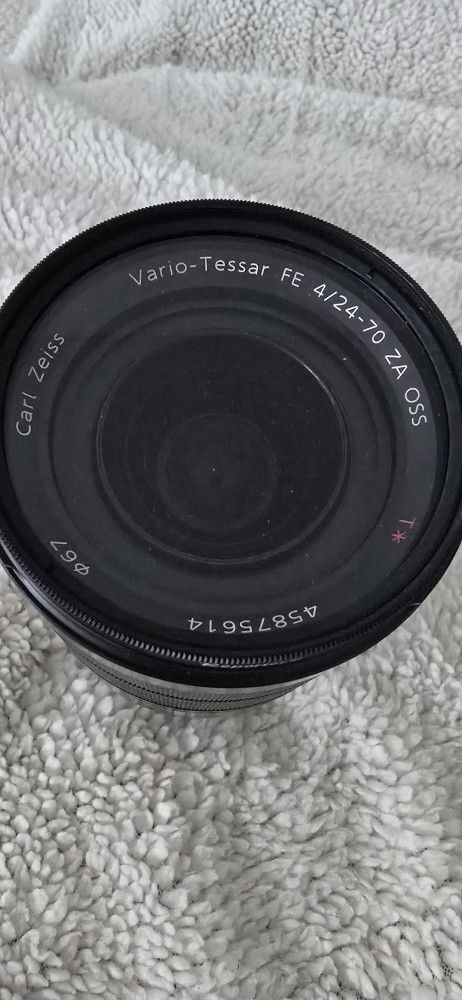 Sony FE 24-70mm f/4 ZA OSS lens. 