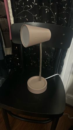Pink desk lamp