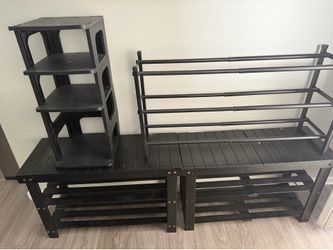 Shoe benches/ racks