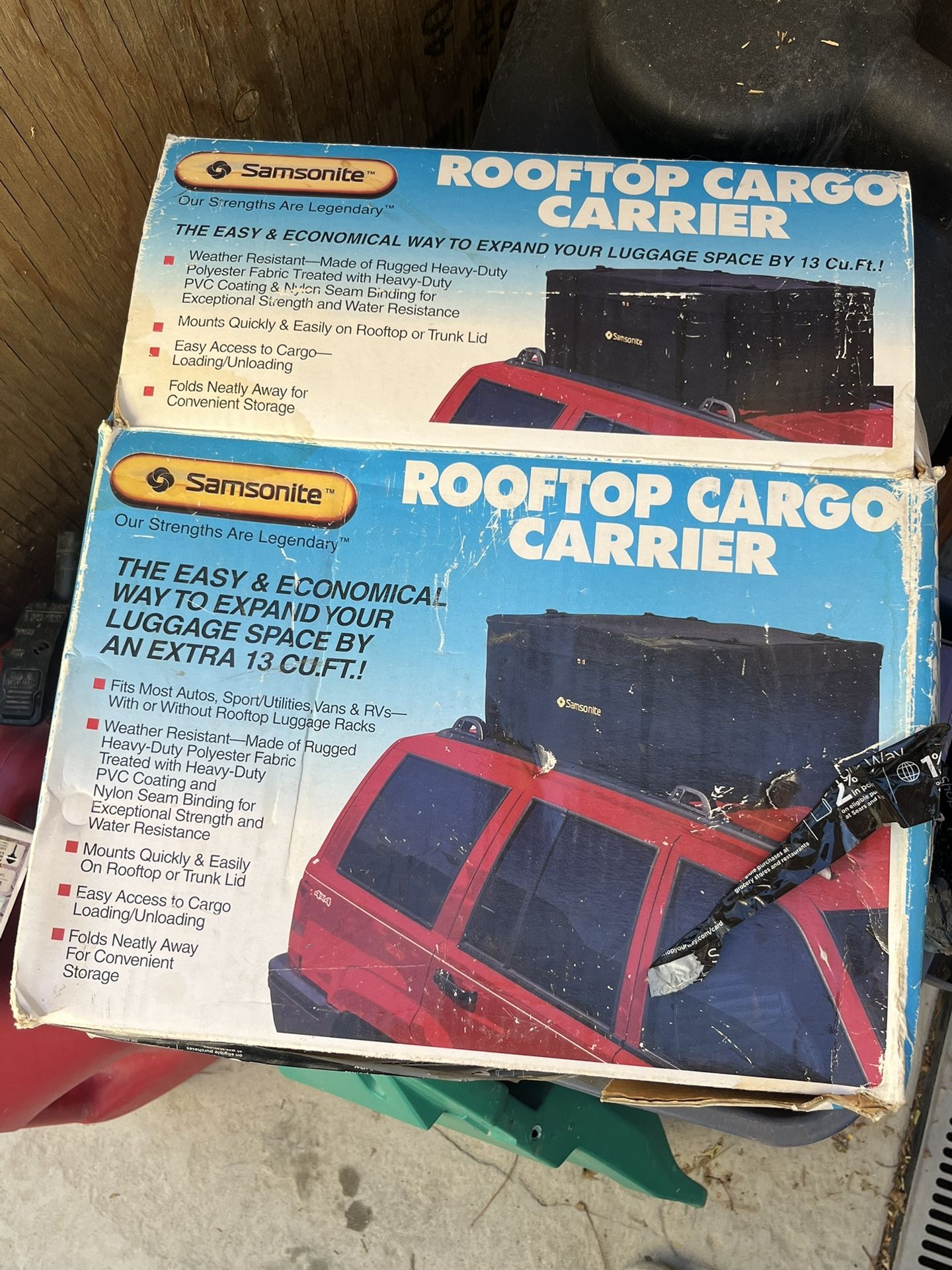 Samsonite Rooftop Cargo Carrier
