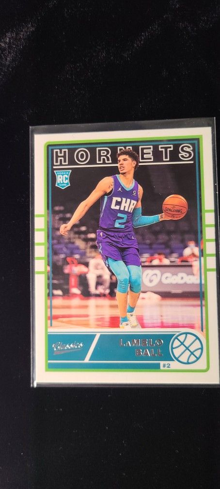 LaMelo Ball Base Prizm Rookie And Instant Impact Card