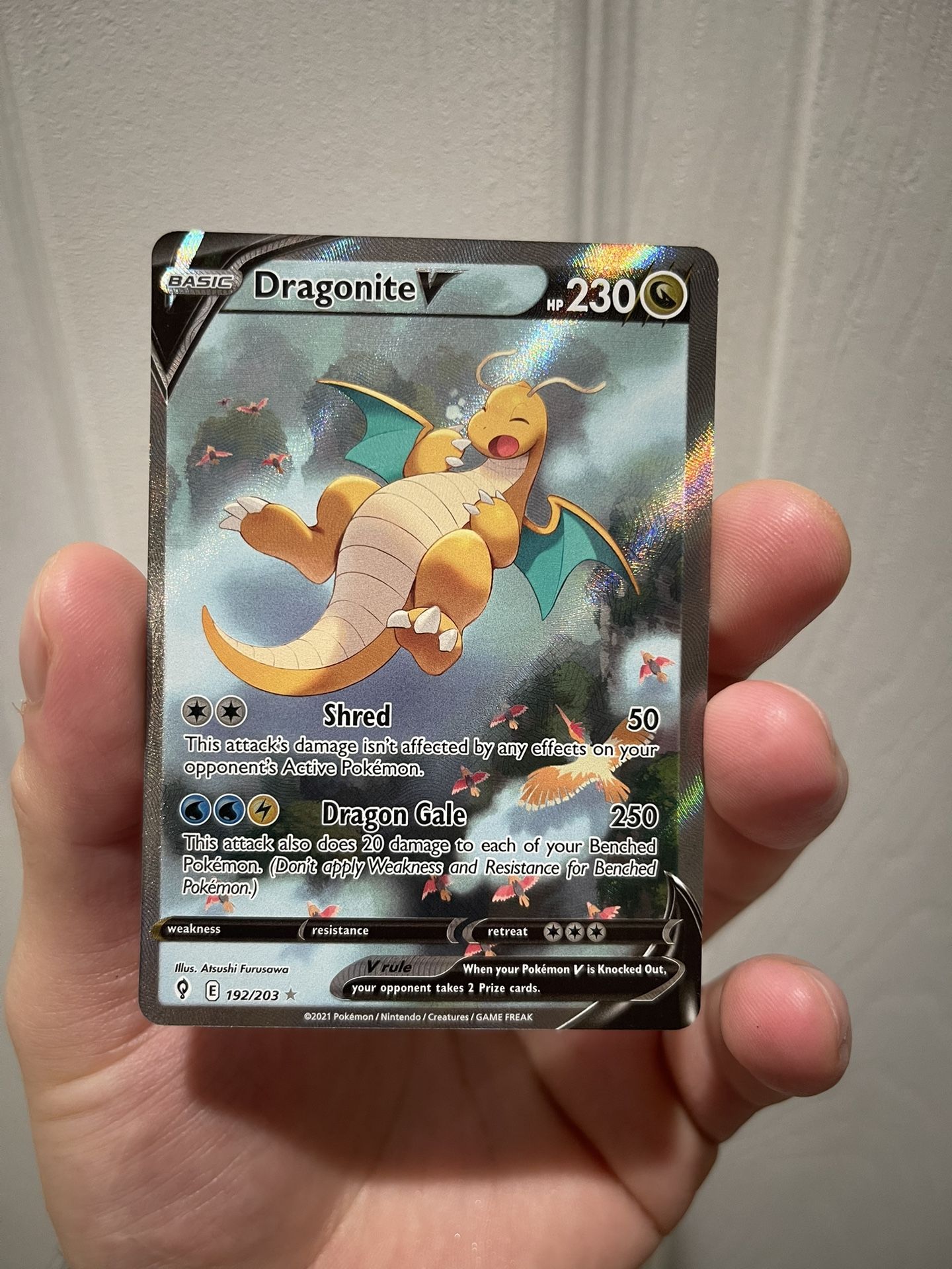 Dragonite V Evolving Skies