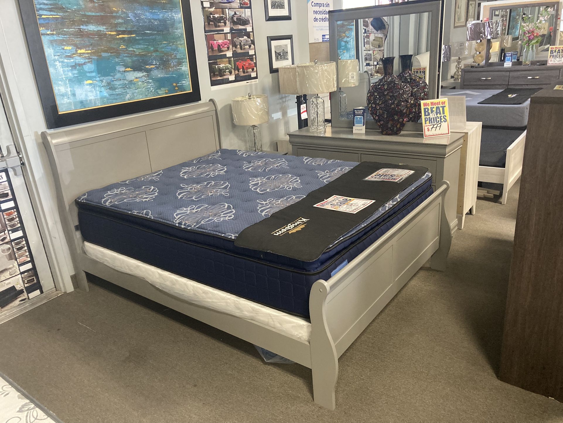 Bedroom Set! $699! Easy Financing!,All Products : American Fashion Style Bags On Sale