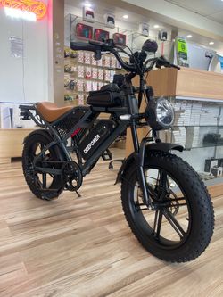 Deeppower Fat Tire Electric Bike Financing $1-$100 Down