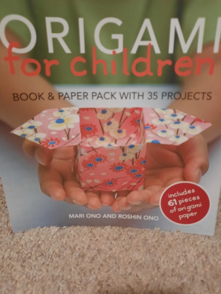 Origami for Children Book & Paper Pack