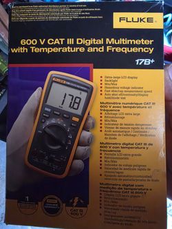 Multimeter New fluke 17b+ OBO