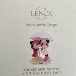 Lenox Mickey And Minnie Singing In The Rain 
