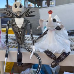 Jack Skellington Sipper And Zero Popcorn Bucket 