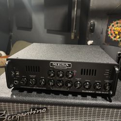 Mesa Wd800 Like New Bass Amp