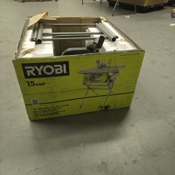 Ryobi 10inch Table Saw With Stand 