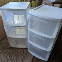 Sterilite Plastic Storage Drawers 