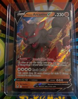 Hisuian Arcanine V - SWSH12: Silver Tempest (SWSH12)