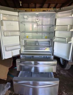 Kenmore Elite Stainless French Door Refrigerator - 31 Cu Ft